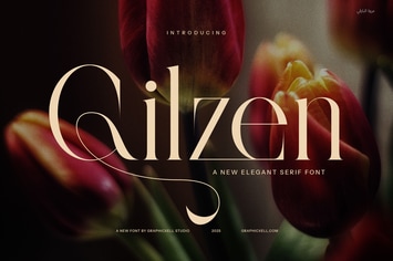 Glizen Elegant Serif Font