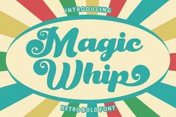 Magic Whip – Retro Script Bold Font
