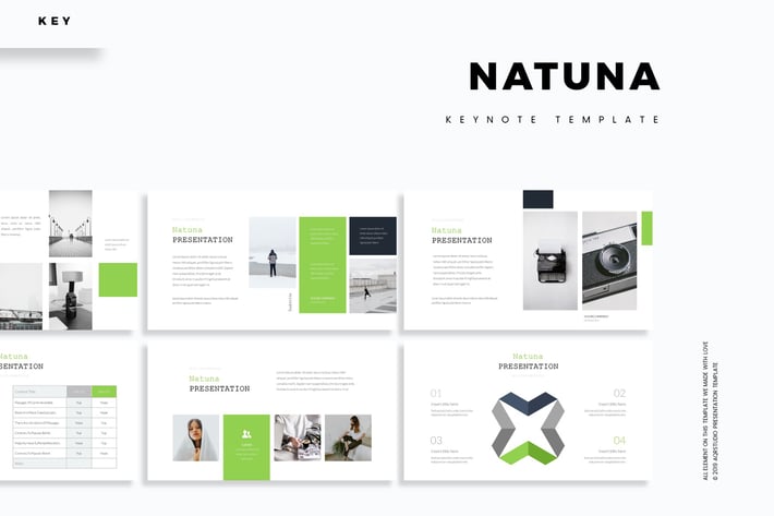 Natuna - Keynote Template