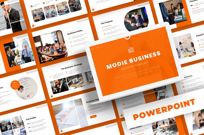 Modie Business - Powerpoint Template