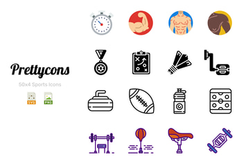 Prettycons - 200 Sports Icons Vol.1