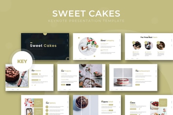 SweetCakes - Keynote Template