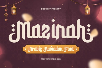 Mazinah - Arabic Ramadan Font