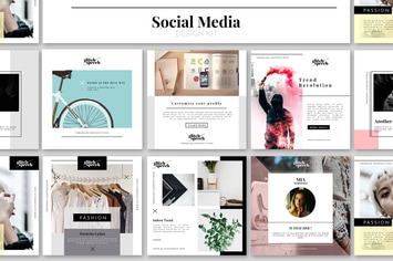 Social Media Design Kit 