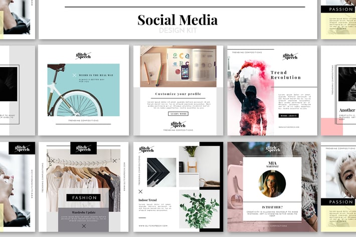 Social Media Design Kit 