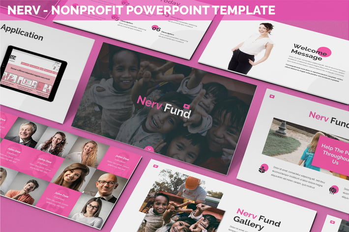 Nerv - Nonprofit Powerpoint Template