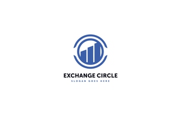 Exchange Circle Logo Template