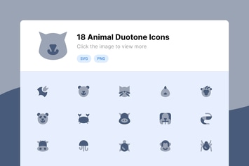 Animal Duotone Icons