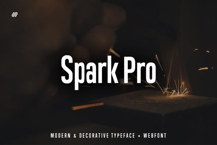 Spark Pro - Decorative Typeface + WebFont