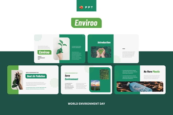 ENVIROO - World Environment Day Powerpoint Templat