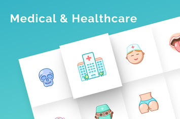 Medical & Healthcare Icons Set