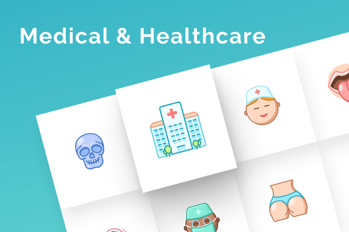 Medical & Healthcare Icons Set
