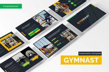 Gymnast - Powerpoint Template