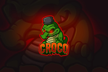 Croco - Mascot & Esport Logo