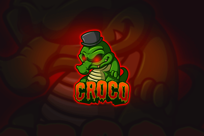 Croco - Mascot & Esport Logo