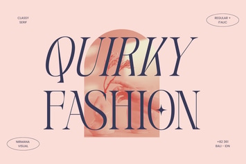 Quirky Fashion - Logo Font