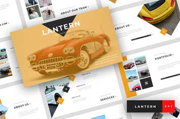Lantern - Car Dealership PowerPoint Template