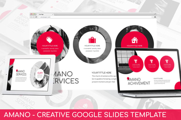Amano - Creative Google Slides Template