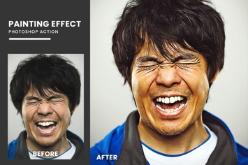 Painting Effect Photoshop Action