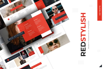 Red Stylish - Keynote Template
