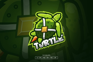 turtle fly esport logo