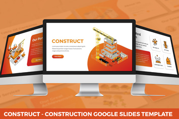Construct - Construction Google Slides Template