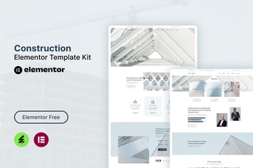 FourWall - Construction Elementor Template Kit