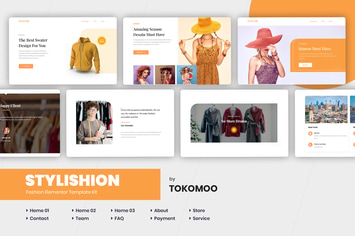 Stylishion | Fashion Store Elementor Pro Template Kit