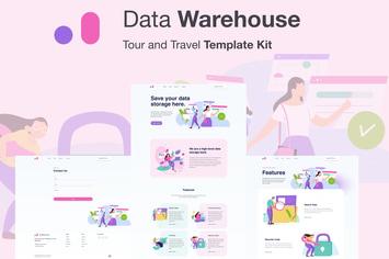 Stroranger - Data Warehouse Elementor Template Kit