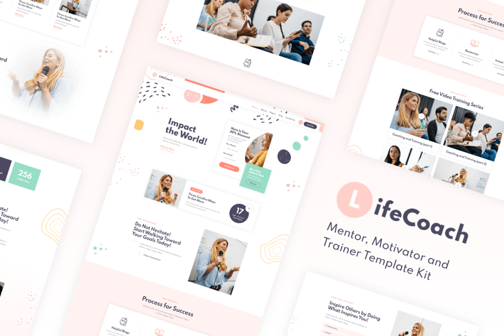 LifeCoach | Mentor & Trainer Template Kit