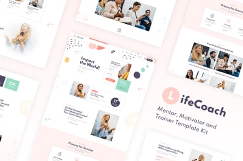 LifeCoach | Mentor & Trainer Template Kit