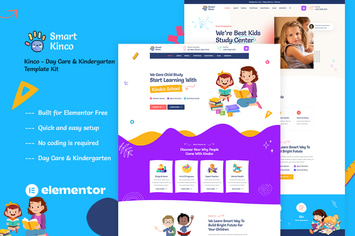 Kinco - Day Care & Kindergarten Elementor Template Kit
