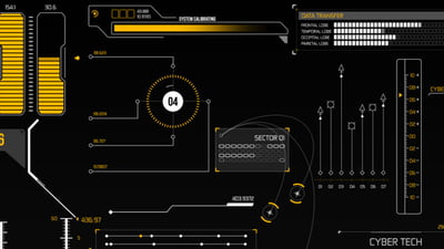 HUD Infographic Elements
