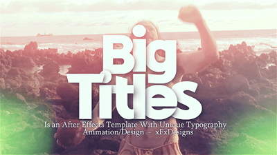 Big Titles Motivational Opener