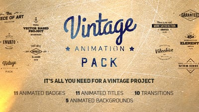 Vintage Animation Pack