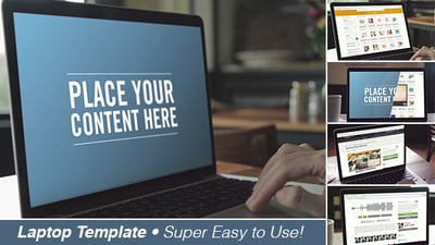 Laptop Screen Template