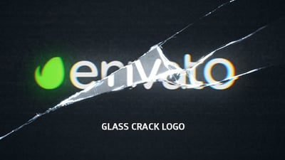 Glass Crack Logo