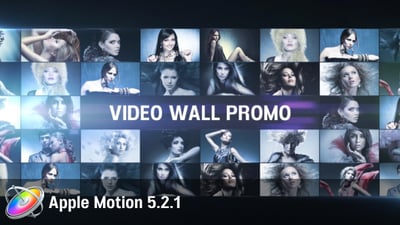 Video Wall Promo - Apple Motion