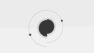 Logo shape black&white