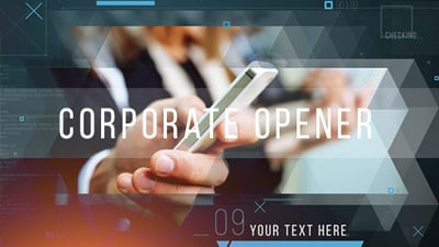 Corporate opener