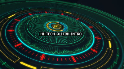 Hi Tech Glitch Intro