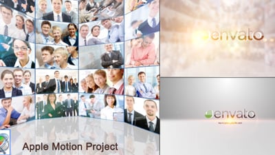 Multi Video Showcase Logo - Apple Motion