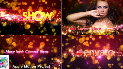 Stylish Fashion Slide Show - Apple Motion