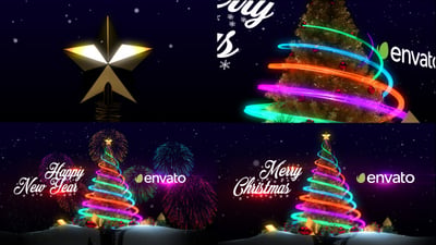 Christmas Tree & New Year Greetings