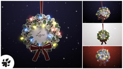 Merry Christmas Wreath