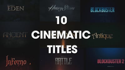 10 Cinematic Titles