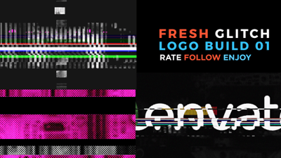 Fresh Glitch Logo Build 2 Pack Volume 1