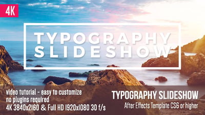 Typography Slideshow