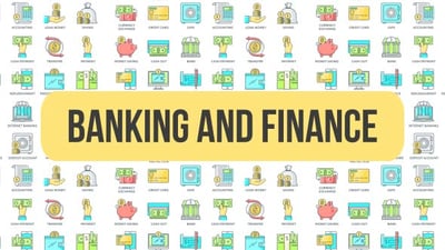 Banking And Finance - Animated Icons