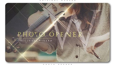 Original Modern Photo Opener